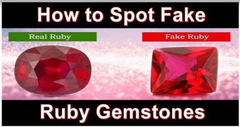 fake ruby shoes|how to check if ruby is real.